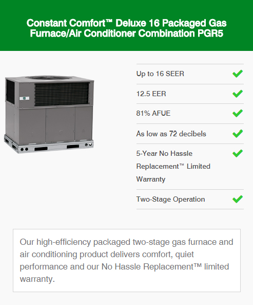 Packaged Products in Mesa, AZ  Air Conditioning & Heating Systems